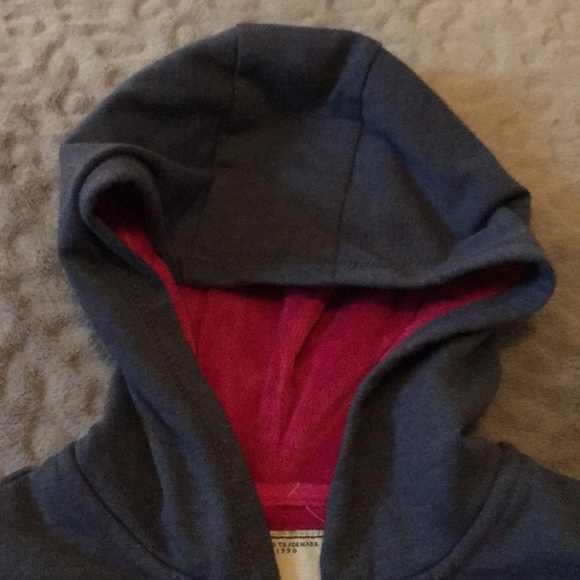 LUCKY Teens/Girls Fuzzy Hoodie Jacket Zippered Sweatshirt sz L 14/16 - Picture 3 of 8